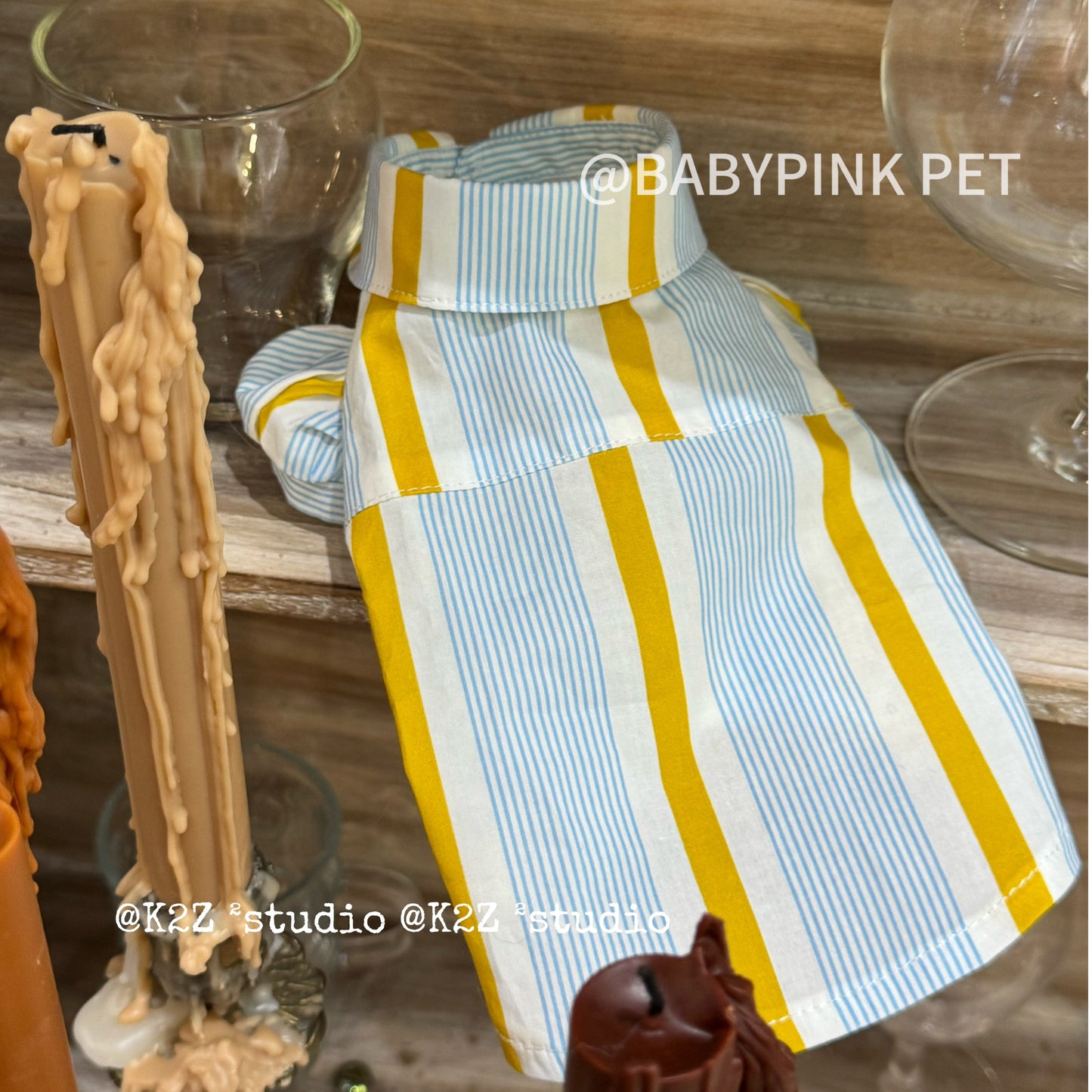 【予約商品】レモンソーダシャツ/ミントキャンディシャツ