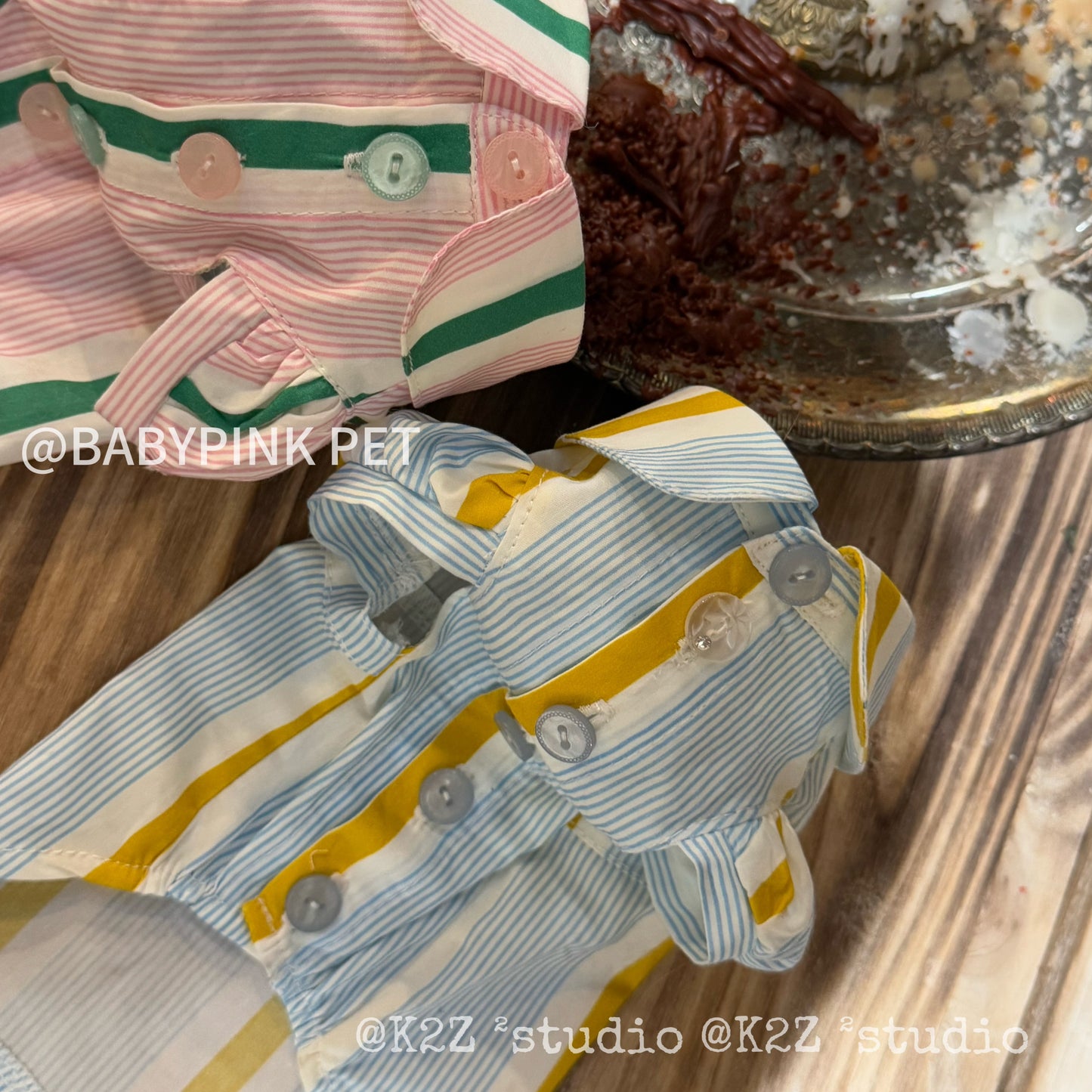 【予約商品】レモンソーダシャツ/ミントキャンディシャツ