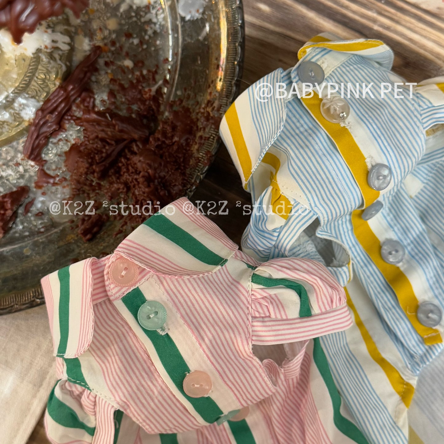 【予約商品】レモンソーダシャツ/ミントキャンディシャツ