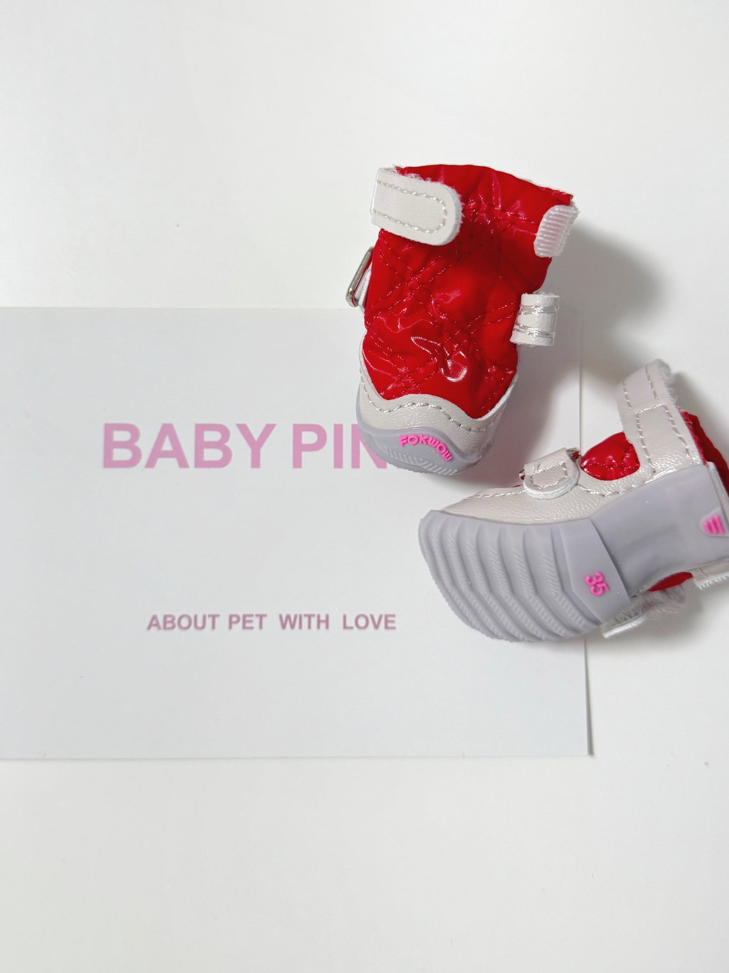 ベルベット ダイヤキルティング シューズ（2個セット）