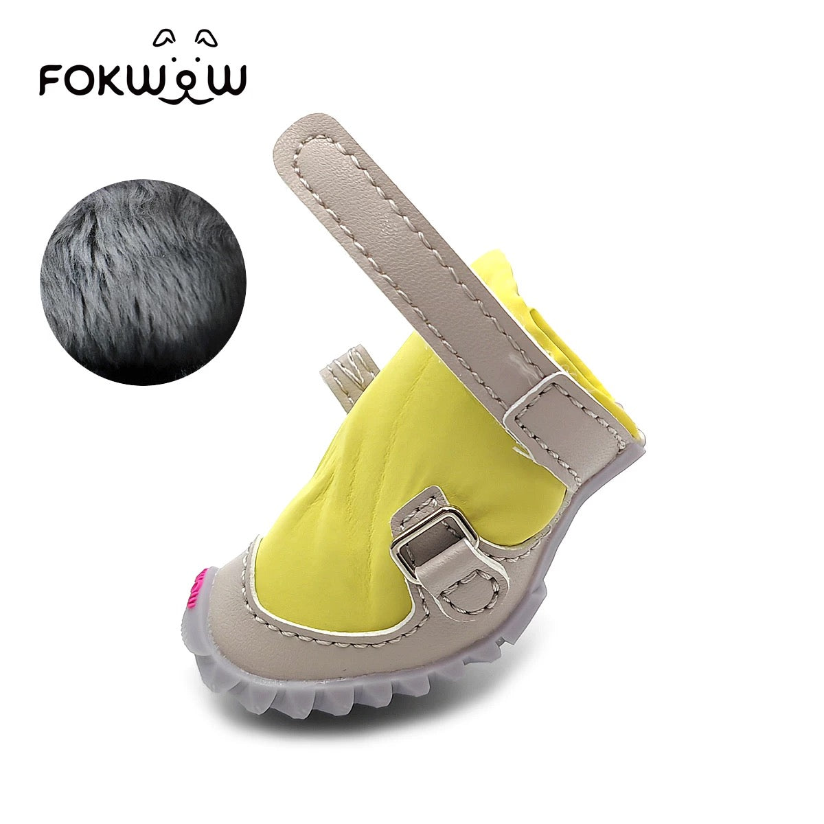 犬用裏起毛シューズ（2個セット）