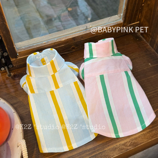 【予約商品】レモンソーダシャツ/ミントキャンディシャツ