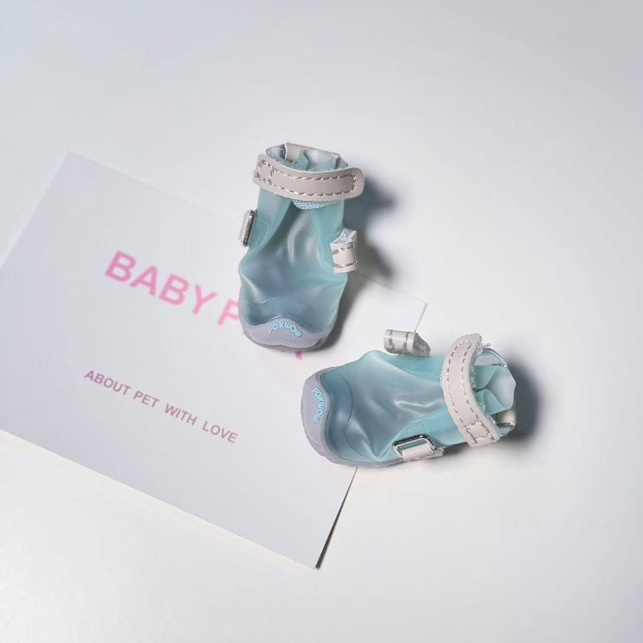 JELLY⽝⽤防⽔レインシューズ（2個セット）